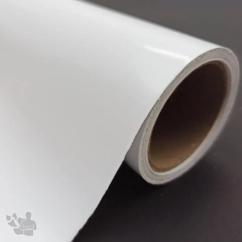 Vinil Para Laminação Bobina (branco Brilho) 30,5cm X 5m