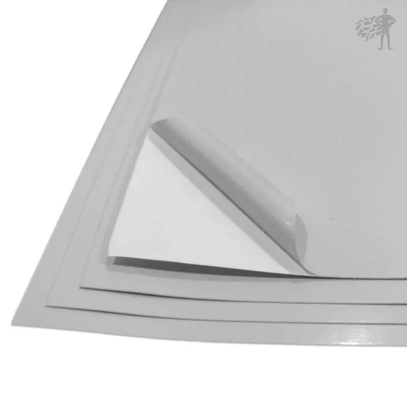 Vinil Adesivo Branco Brilho (330x480mm) Laser 100 Folhas