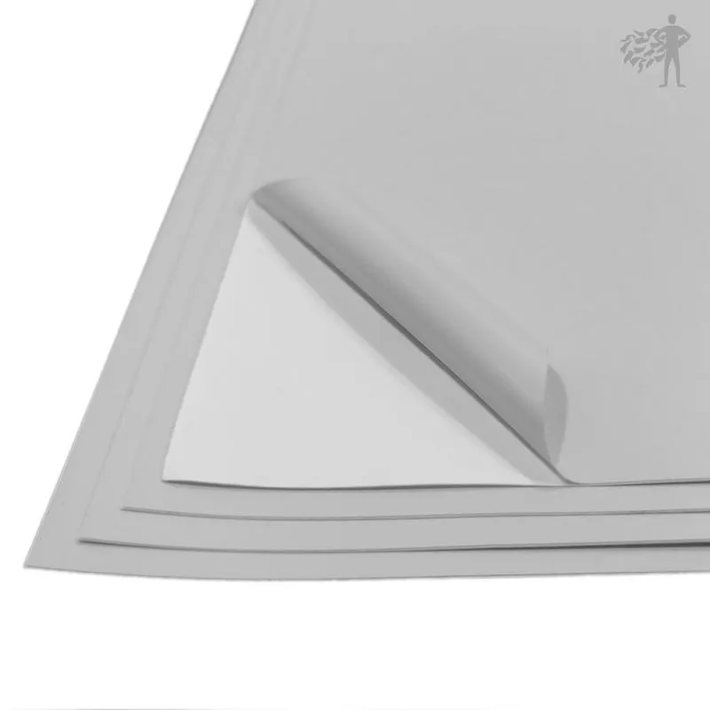 Vinil Adesivo Branco Fosco (80 Micra) A3 50 Folhas
