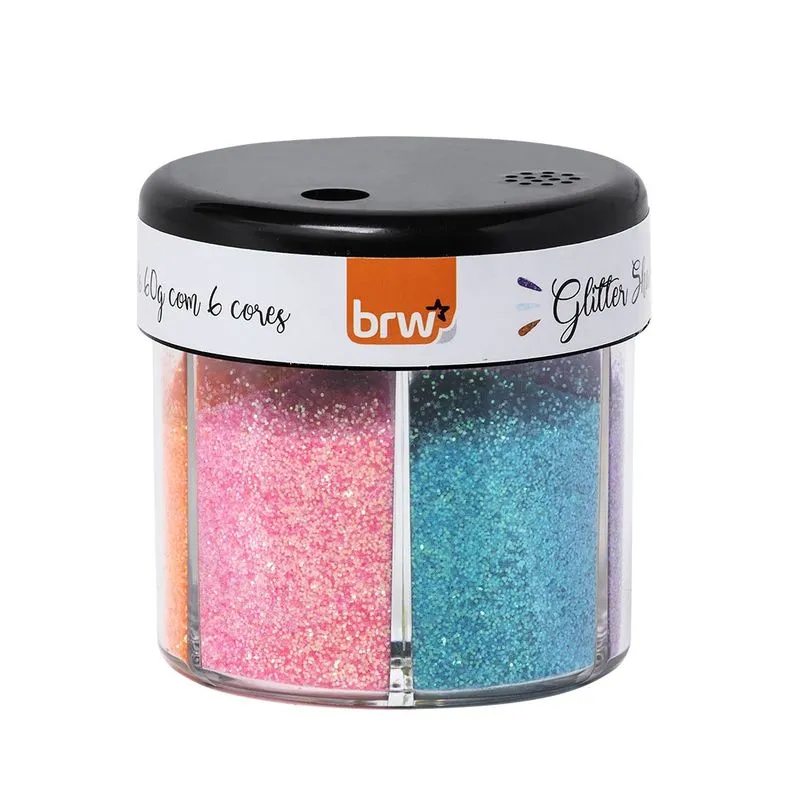 Glitter - 60g - 6 Cores Neon