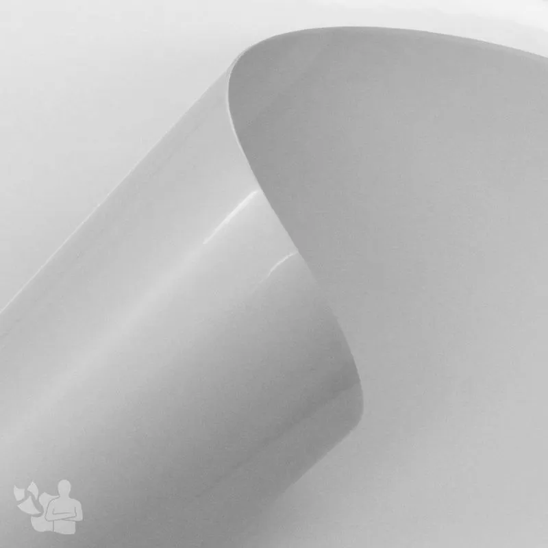 Pvc Adesivo Brilho Resist. Água Jato De Tinta A4 50 Folhas