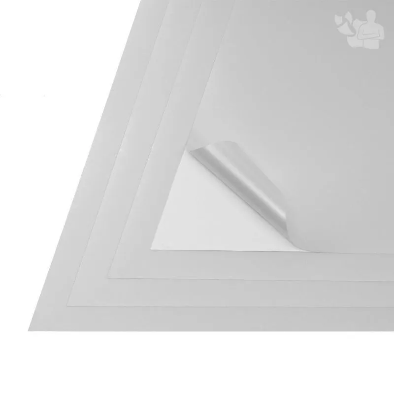 Pvc Adesivo Brilho Resist. Água Jato De Tinta A4 250 Folhas