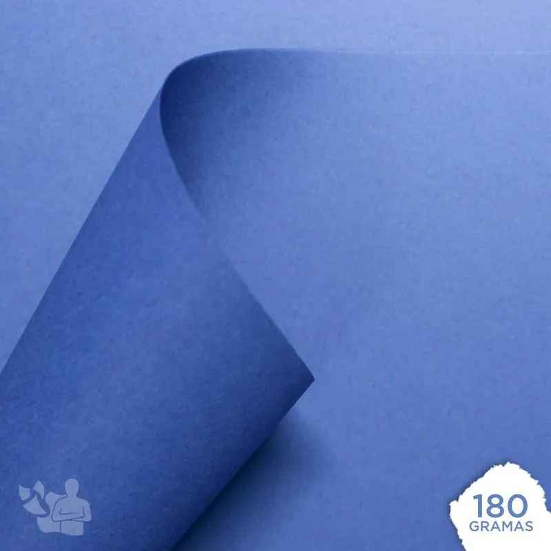 Papel Color Plus 180g A4 Toronto (azul Escuro) 50 Folhas