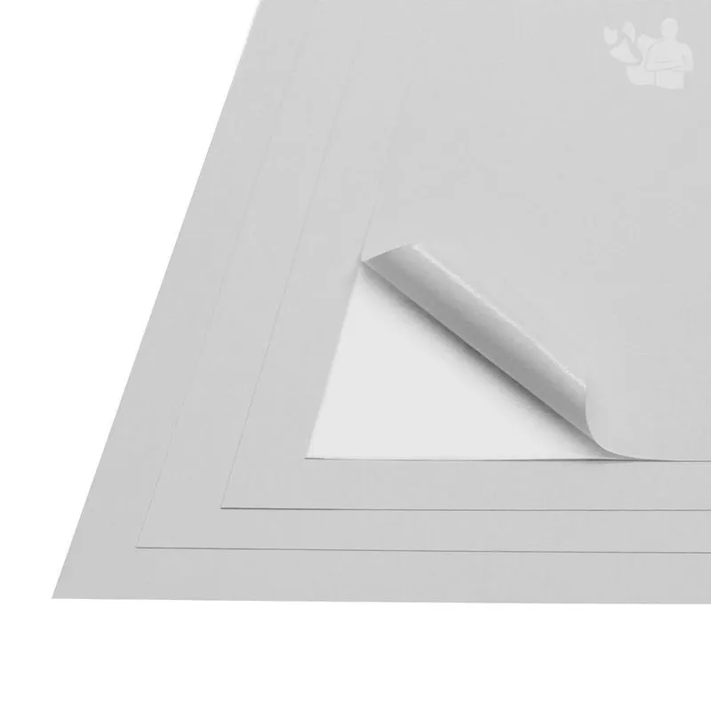 Papel Adesivo Branco Brilho Adespan Fasson A3 50 Folhas