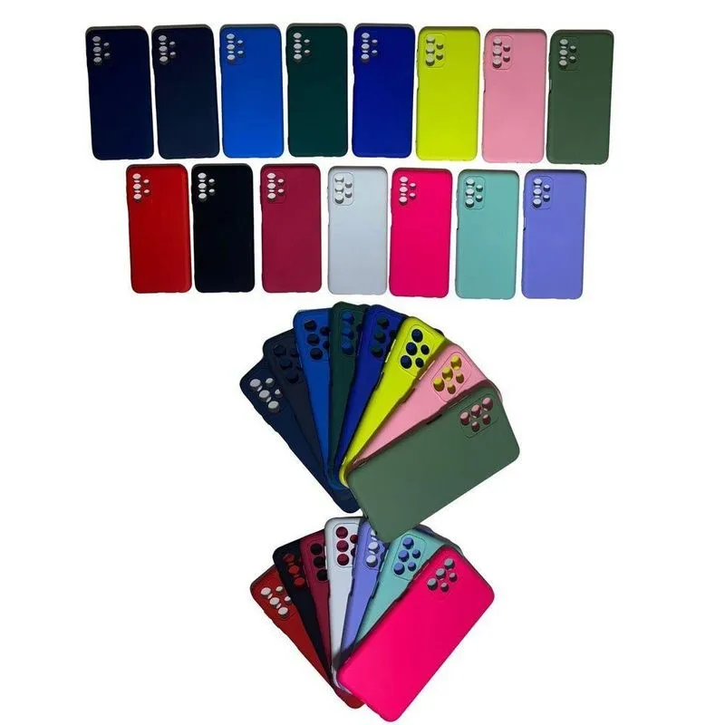 Capinha Silicone Samsung A13 4g 6.6 Vermelho