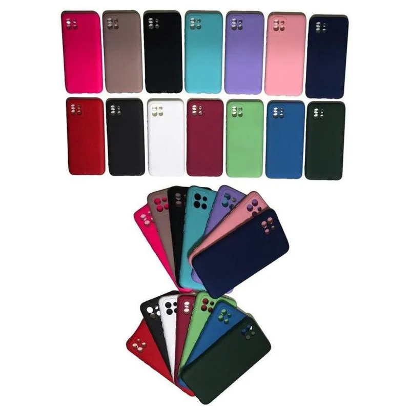 Capinha Silicone Samsung A03 6.5 Azul Marinho
