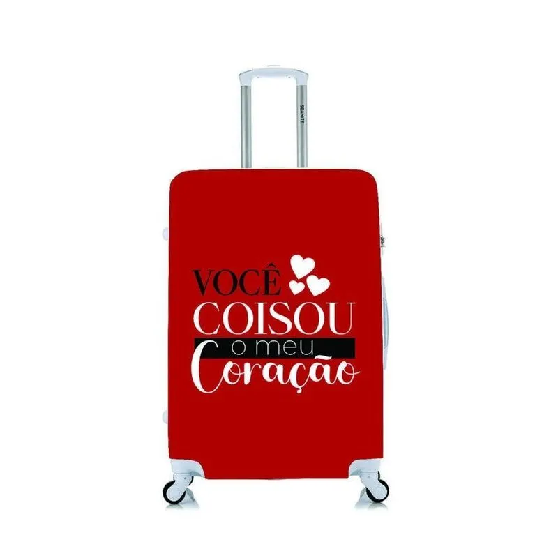 Capa Protetora Para Mala Viagem Pequena Vc...