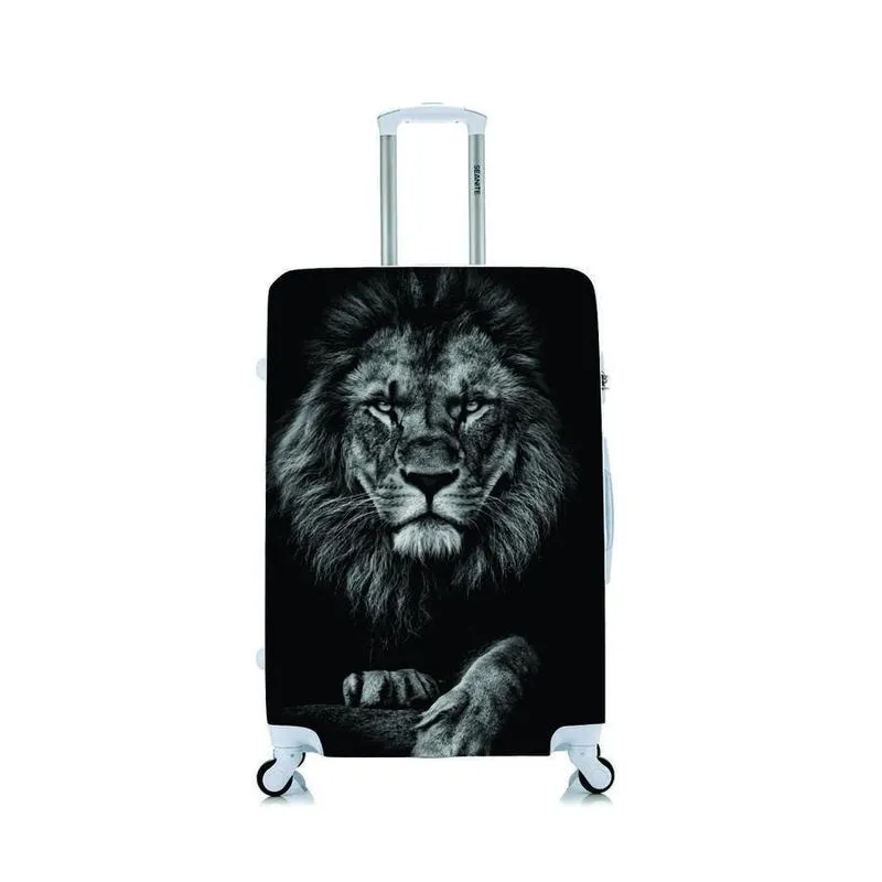 Capa Protetora Mala Viagem Personalizada Grande Leão Inicial