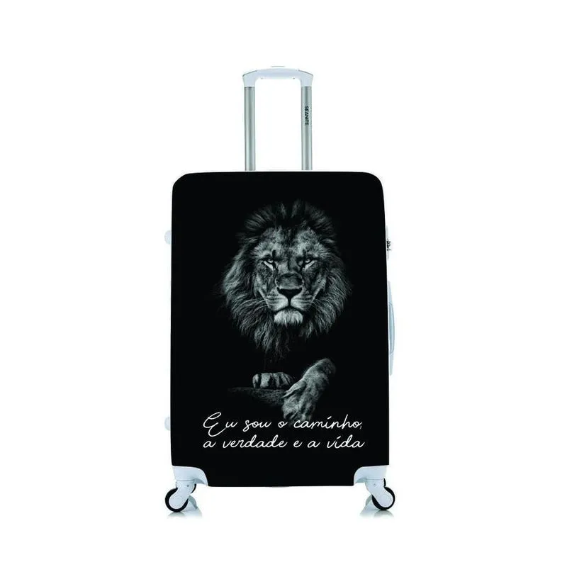 Capa Protetora Mala Viagem Personalizada Grande Eu Sou O