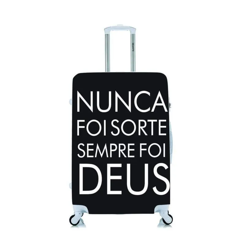 Capa Protetora P/ Mala Viagem Nunca Foi Sorte