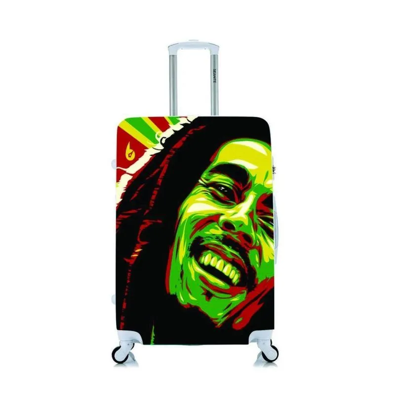 Capa Protetora Para Mala Média Bob Marley