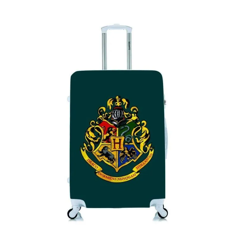Capa Protetora Para Mala Média Brasão Harry Potter