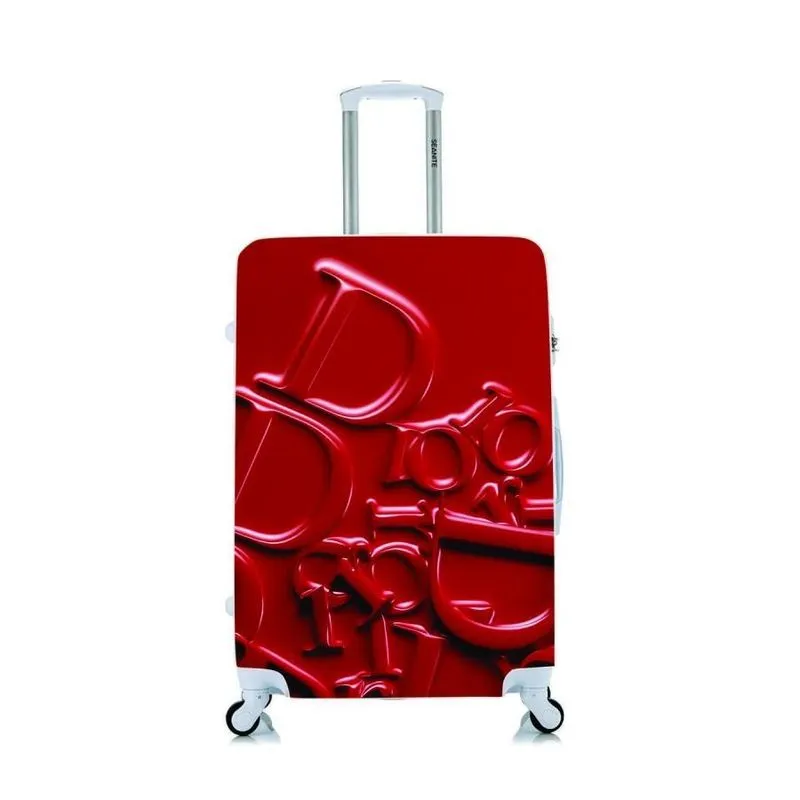 Capa Protetora Para Mala Viagem Personalizada Média Dior