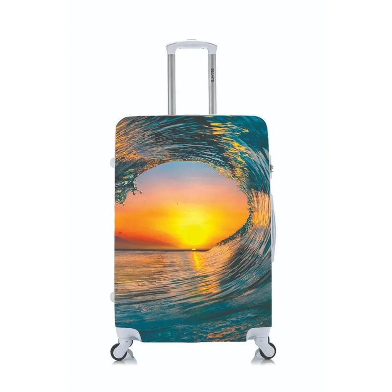Capa Protetora Mala Viagem Personalizada Média Onda Do Bem