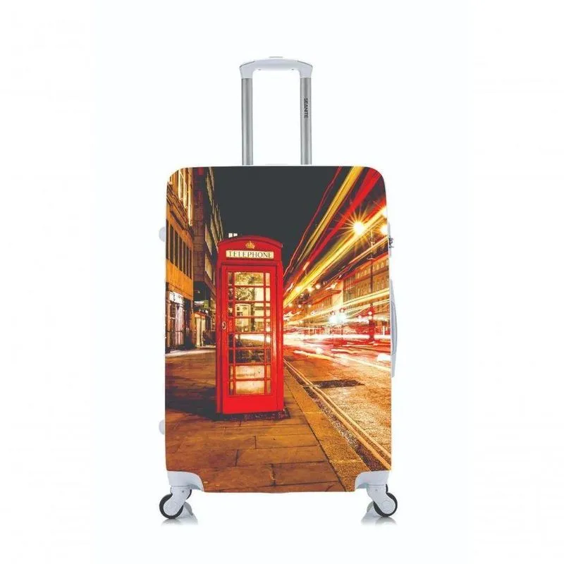 Capa Protetora Para Mala Viagem Personalizada Média Londres