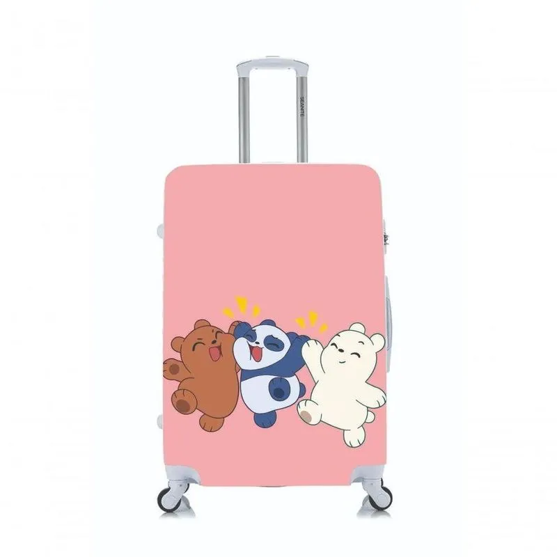 Capa Protetora P/ Mala Viagem Trio Urso Sem Curso