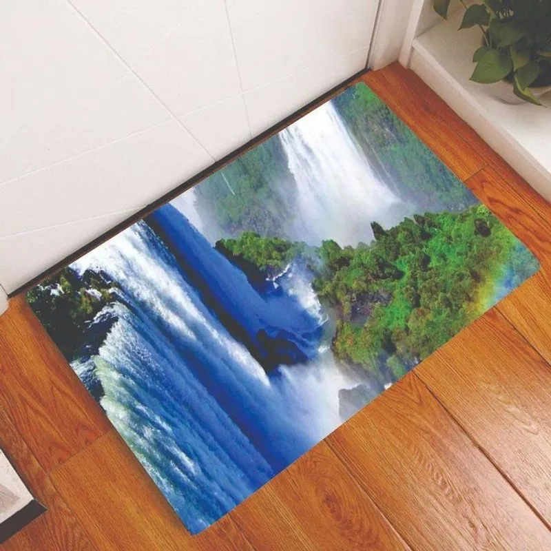 Tapete Capacho Personalizado Decorativo Foz Do Iguaçu