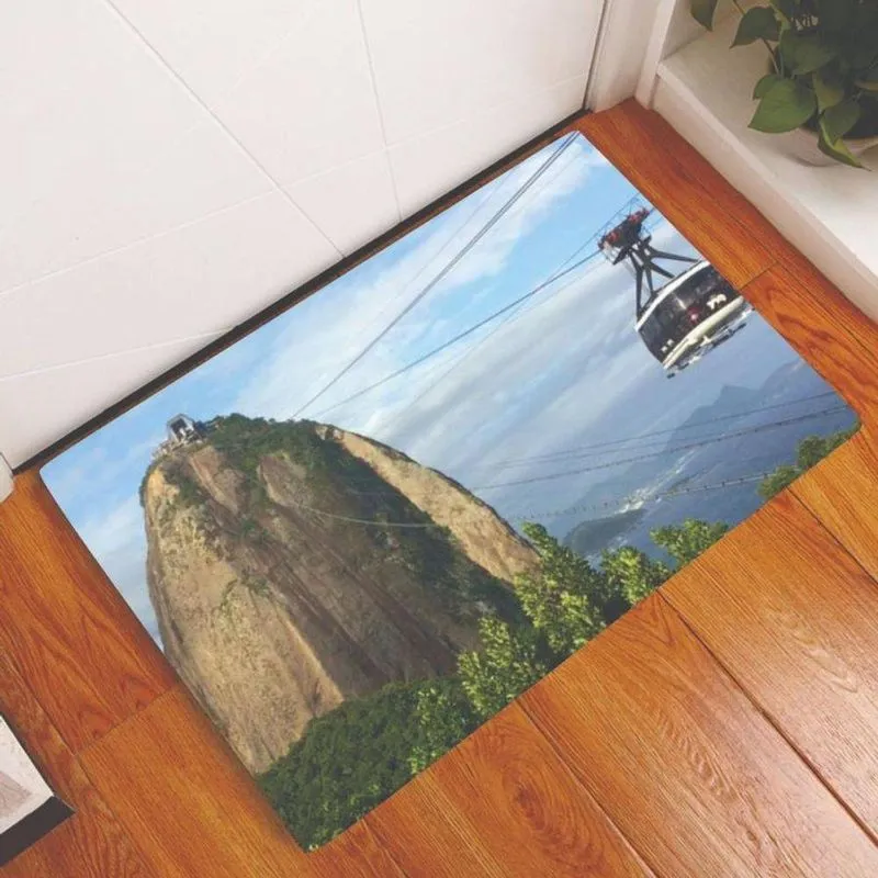 Tapete Capacho Personalizado Decorativo Pão De Açúcar