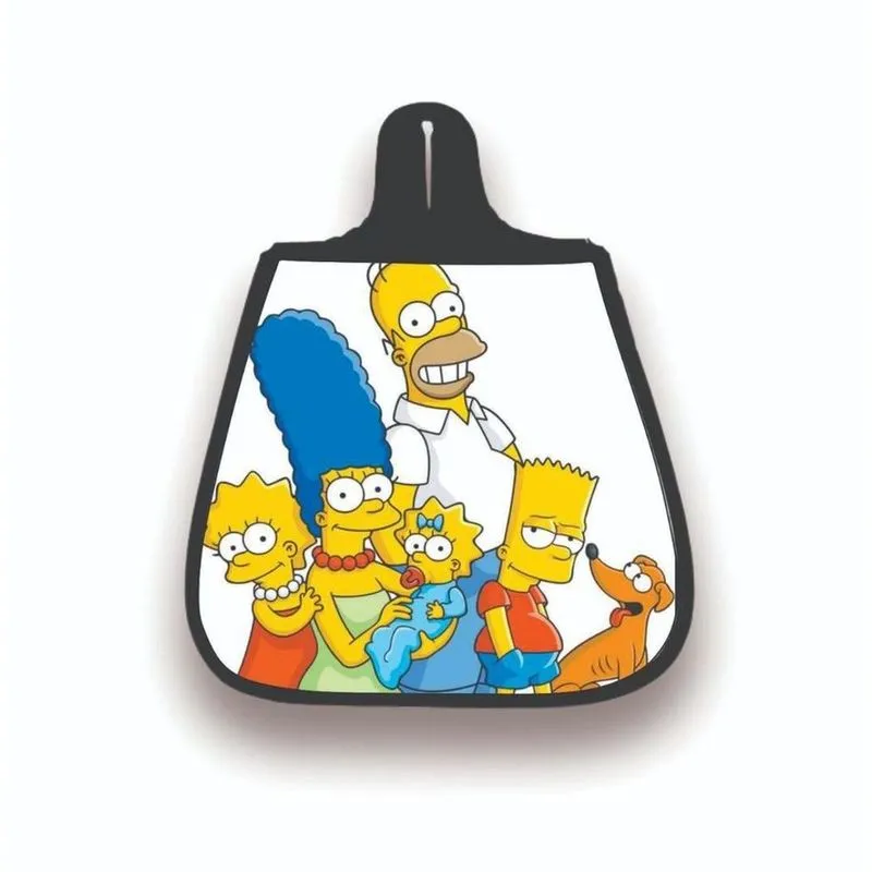 Lixo Car Lixeira Carro Neoprene Família Simpsons
