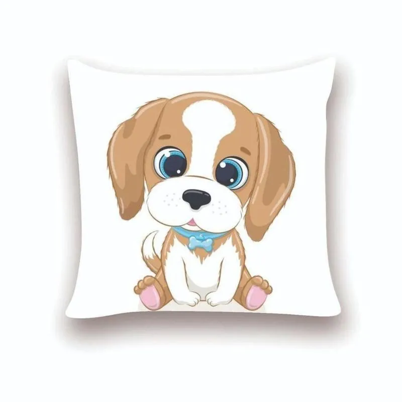 Almofada Decorativa 40x40 Cheias Infantil Cachorro