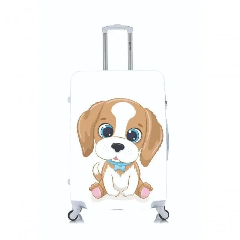 Capa Protetora Para Mala Viagem Personalizada Cachorro