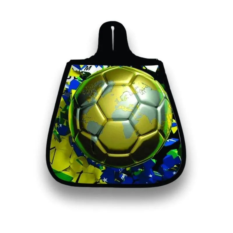 Lixo Car Lixeira Carro Neoprene Bola Futebol Brasil