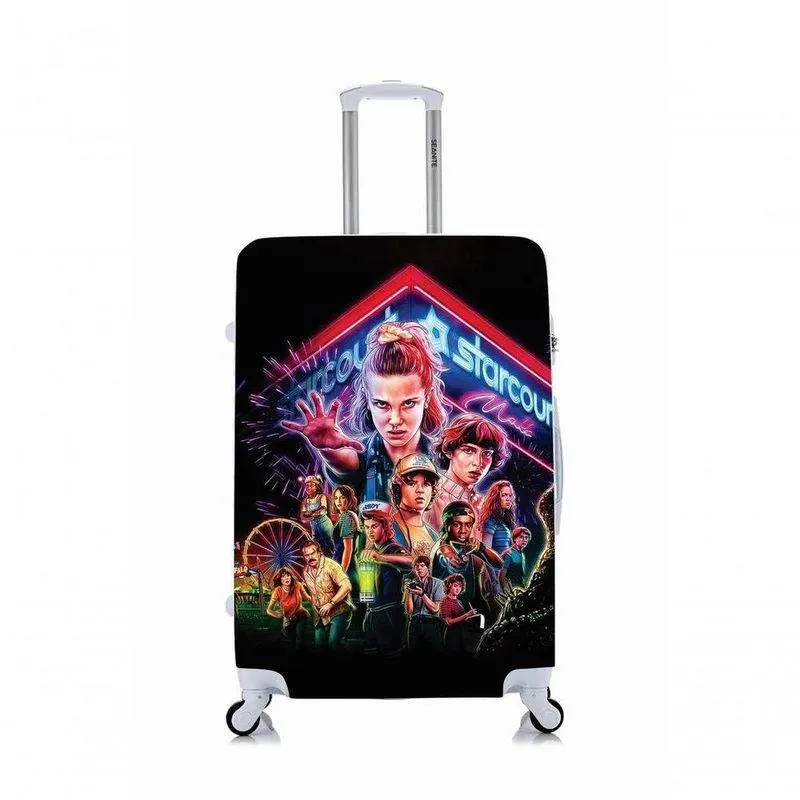Capa Protetora Para Mala Pequena Elenco Stranger Things