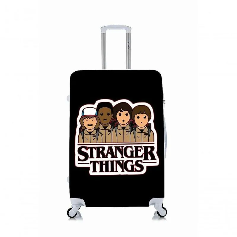 Capa Protetora Para Mala Grande Bonecos Stranger Things