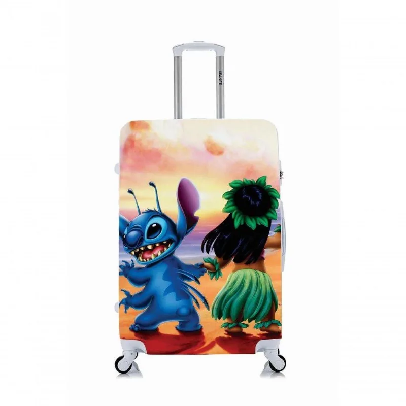 Capa Protetora P/ Mala Viagem Grande Dupla Lilo &amp; Stitch