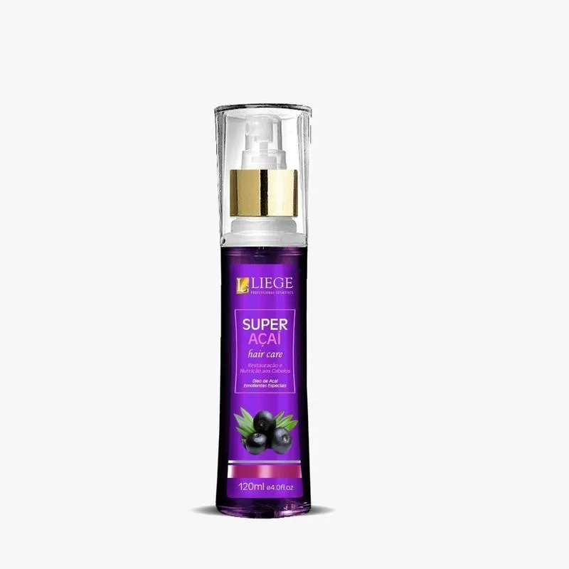 Óleo de Açaí Liege Antifrizz e Selador de Pontas 60ml