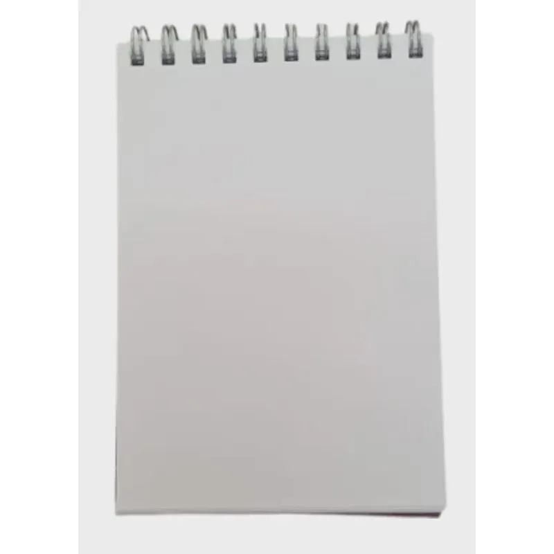 Caderneta Sem Pauta 40 Folhas Sulfite Branca Capa Dura Laranja 150g Sketchbook Dessin