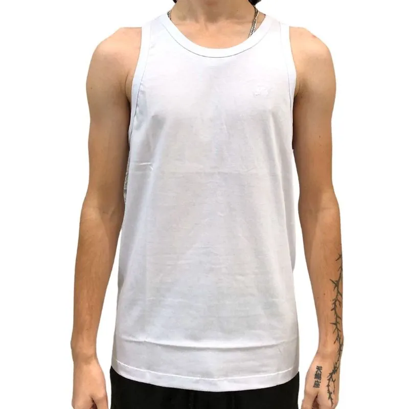 Camiseta svk Regata Algodão Basica Masculina Casual Bordada