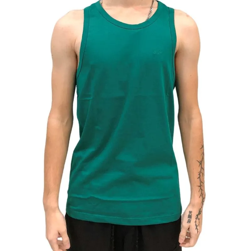 Camiseta svk Regata Algodão Basica Masculina Casual Bordada