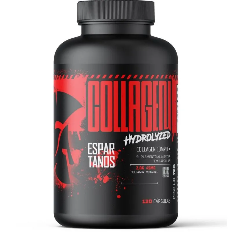 Colágeno Hidrolisado 120 Cáps - Espartanos