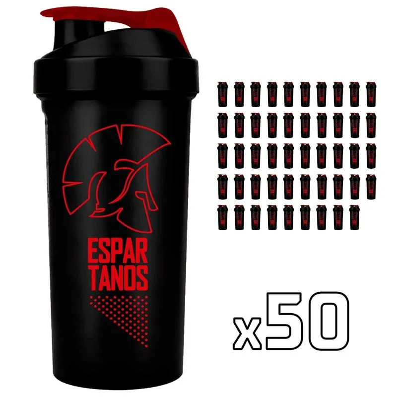 Kit 50x Coqueteleira Shaker 600ml - Espartanos