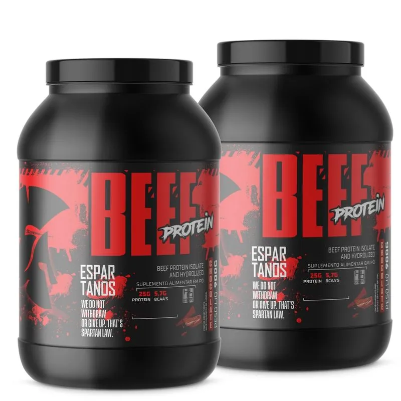 Kit 2x Beef Protein 900g - Espartanos