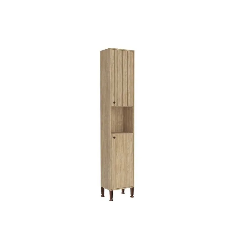 Paneleiro de Cozinha Torino c/ 2 Portas 40cm Mel - Movelbento