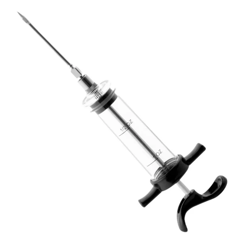 Injetor De Temperos Marinadas Em Aço Inox 30ml - Wp Connect