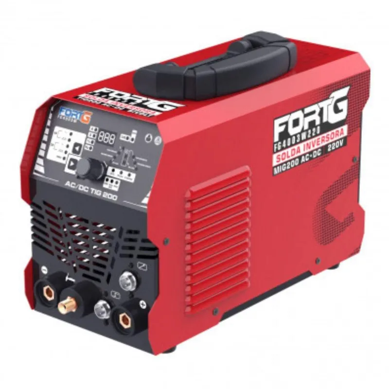 Máquina de Solda mma tig 200 ac/dc 220V + Pedal e Solda Fria