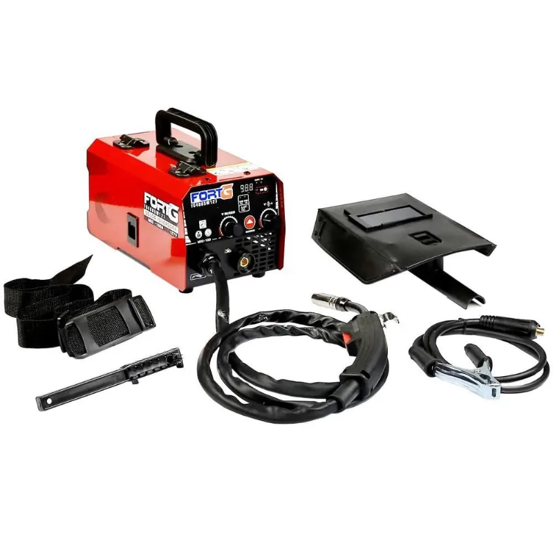 Máquina de Solda Inversora Compacta mig Sem Gás 100A 110V fortg