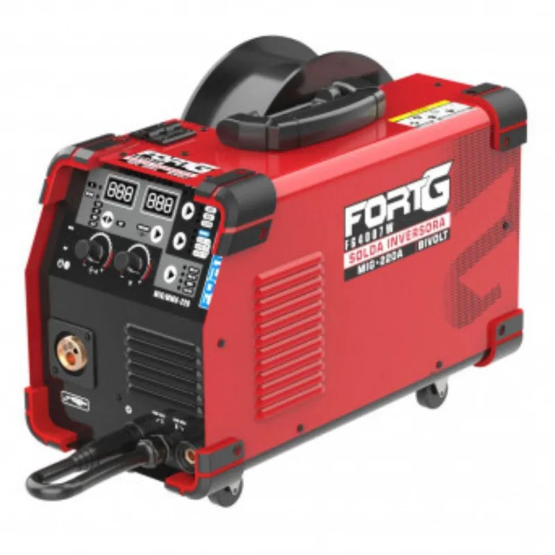 Máquina de Solda Inversora Multi Processo mig mma tig 220A Bivolt fortgpro