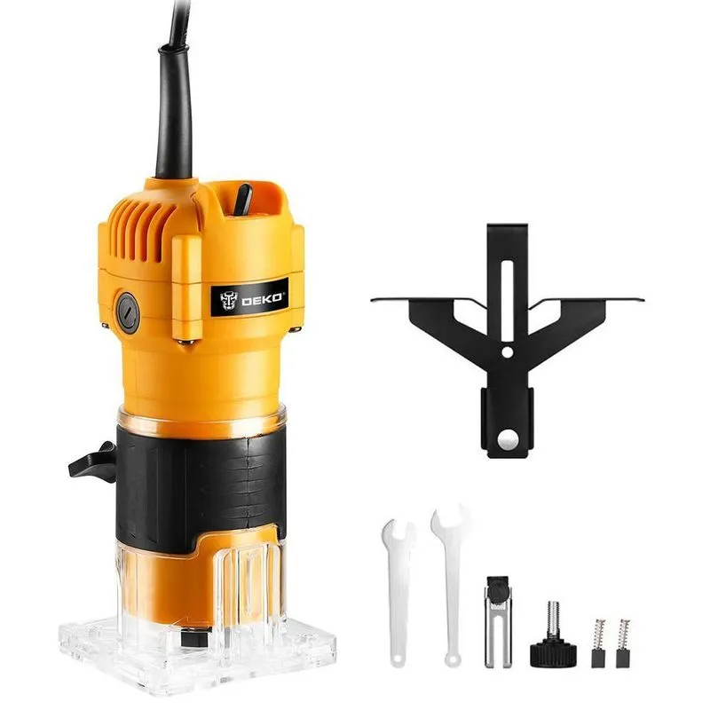 Tupia Laminadora Deko 1/4 (pol) 30000rpm 350w Dker6 127v