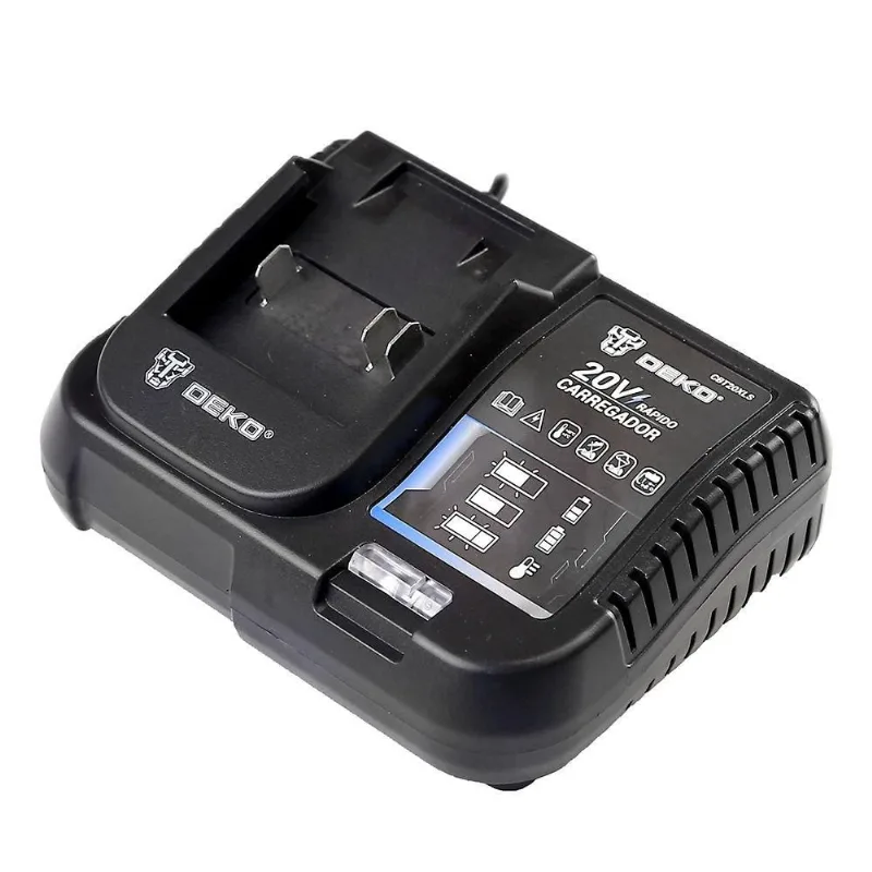 Carregador Rápido 20V 2.4A Bivolt Profissional - deko
