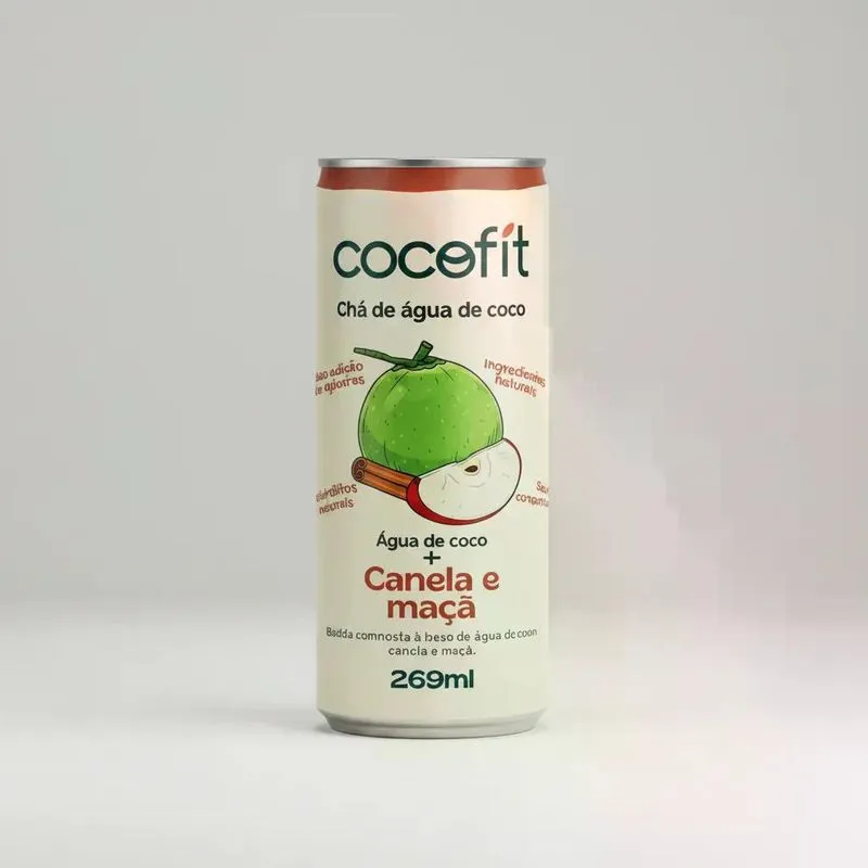 Chá Água De Coco Canela E Maçã Cocofit 269ml - 6un