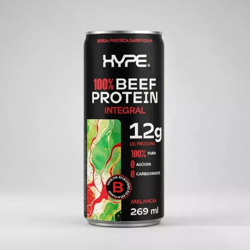 Beef Protein Melancia Hype 12g 269ml - 6un