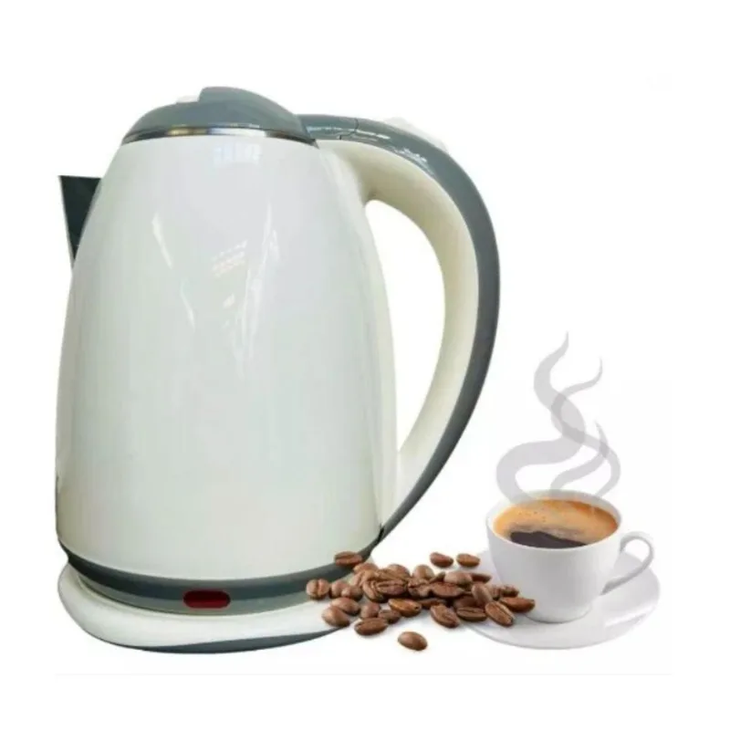 Chaleira Jarra Eletrica Inox Prática 1.8l Nza Branca 110v
