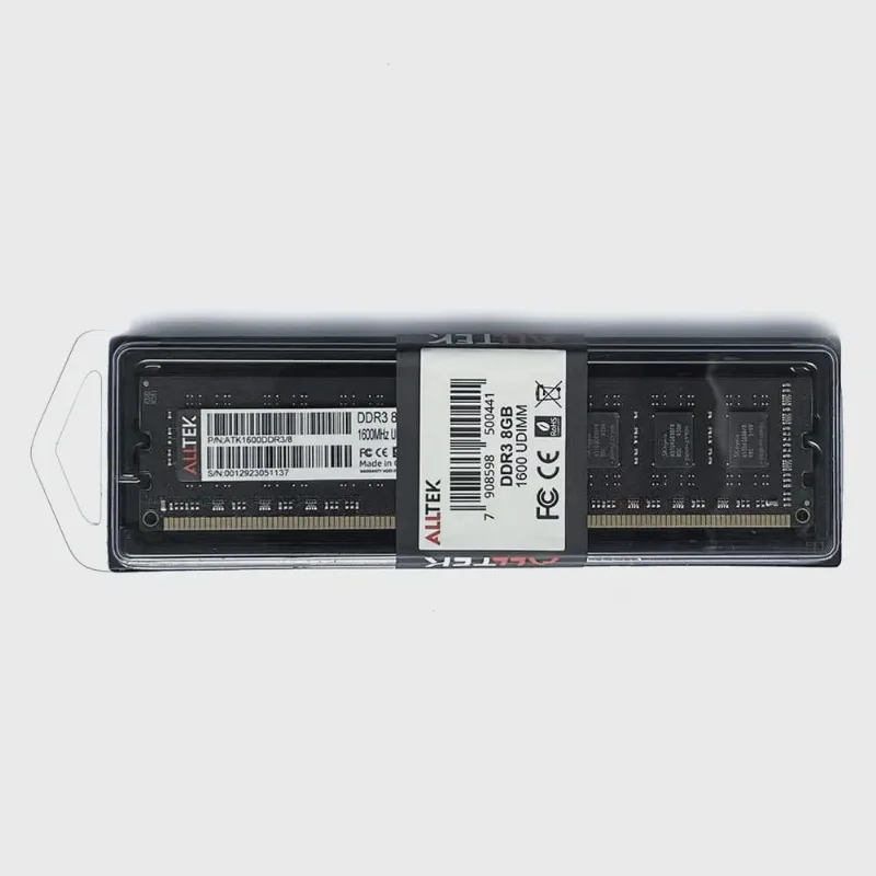 Memoria 8GB DDR3 1600MHZ alltek ATK1600DDR3/8
