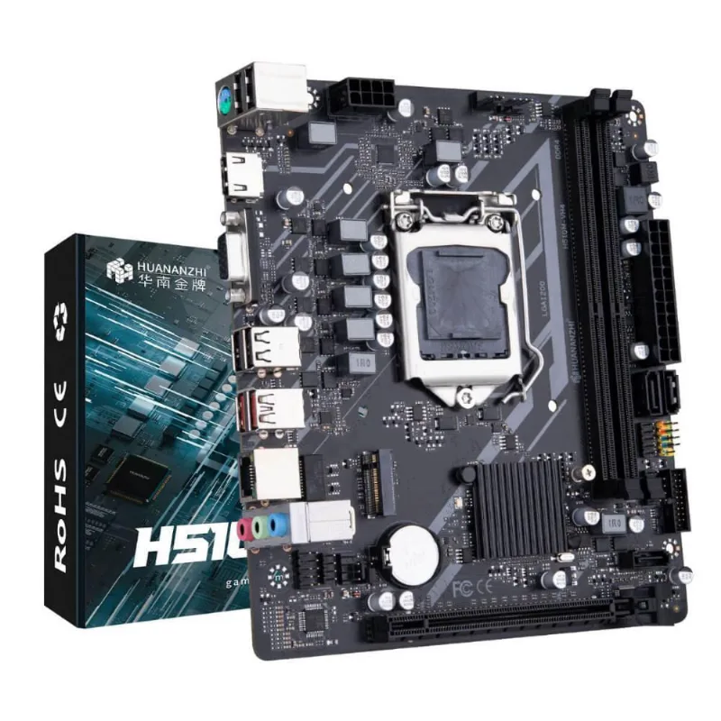 Huananzhi H510M-Vh4 Lga 1200, Ddr4 2933, Intel H470, Usb 3.2
