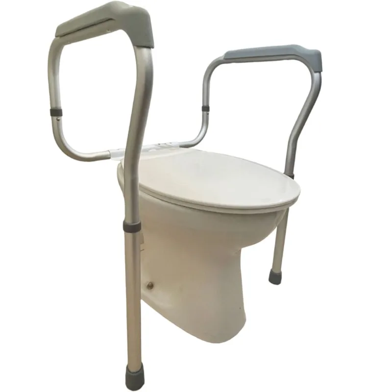 Barra de Apoio Vaso Sanitario Regulavel Adulto Idosos Supermedy