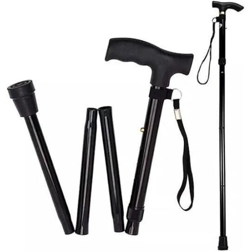 Bengala Tipo T Com Regulagem Dobravel - Supermedy